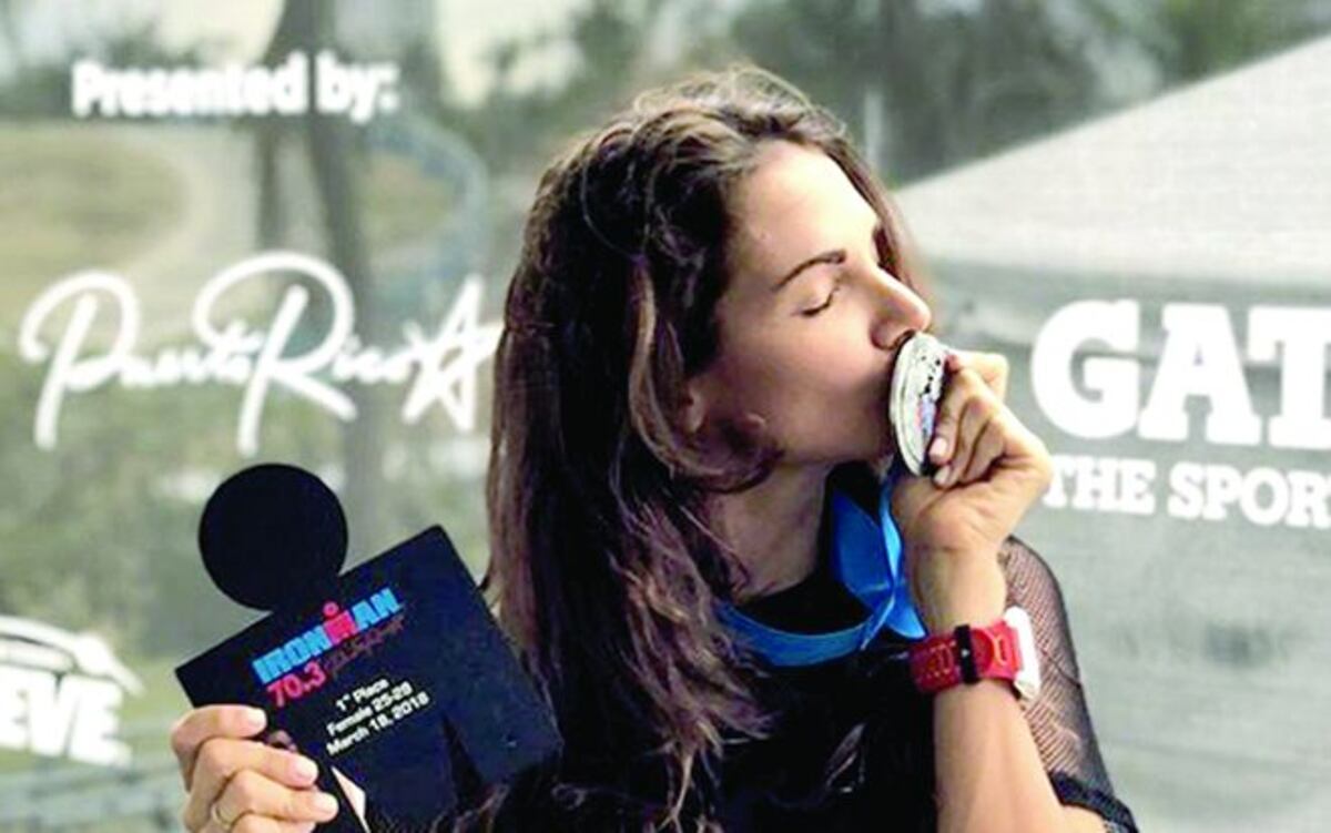 Carolina Dementiev gana oro en el 'Ironman' y se lo dedica ...