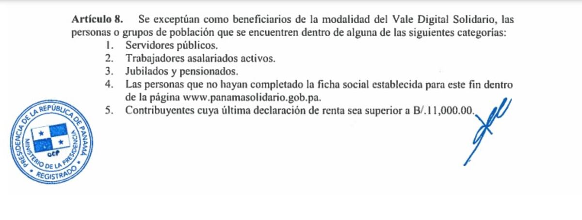 Cerca de 15 mil personas han quedado excluidas del vale digital. Explican por qué