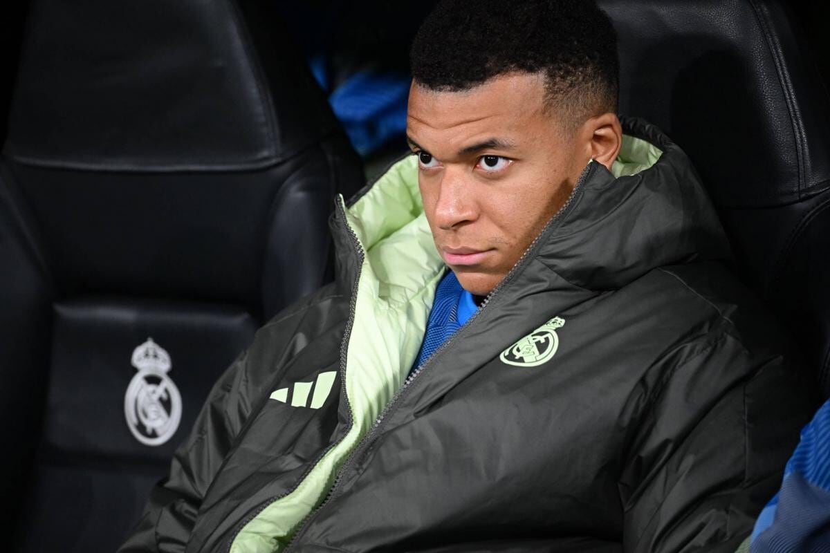 Mbappé se lesiona y el Madrid cierra el año contra las cuerdas