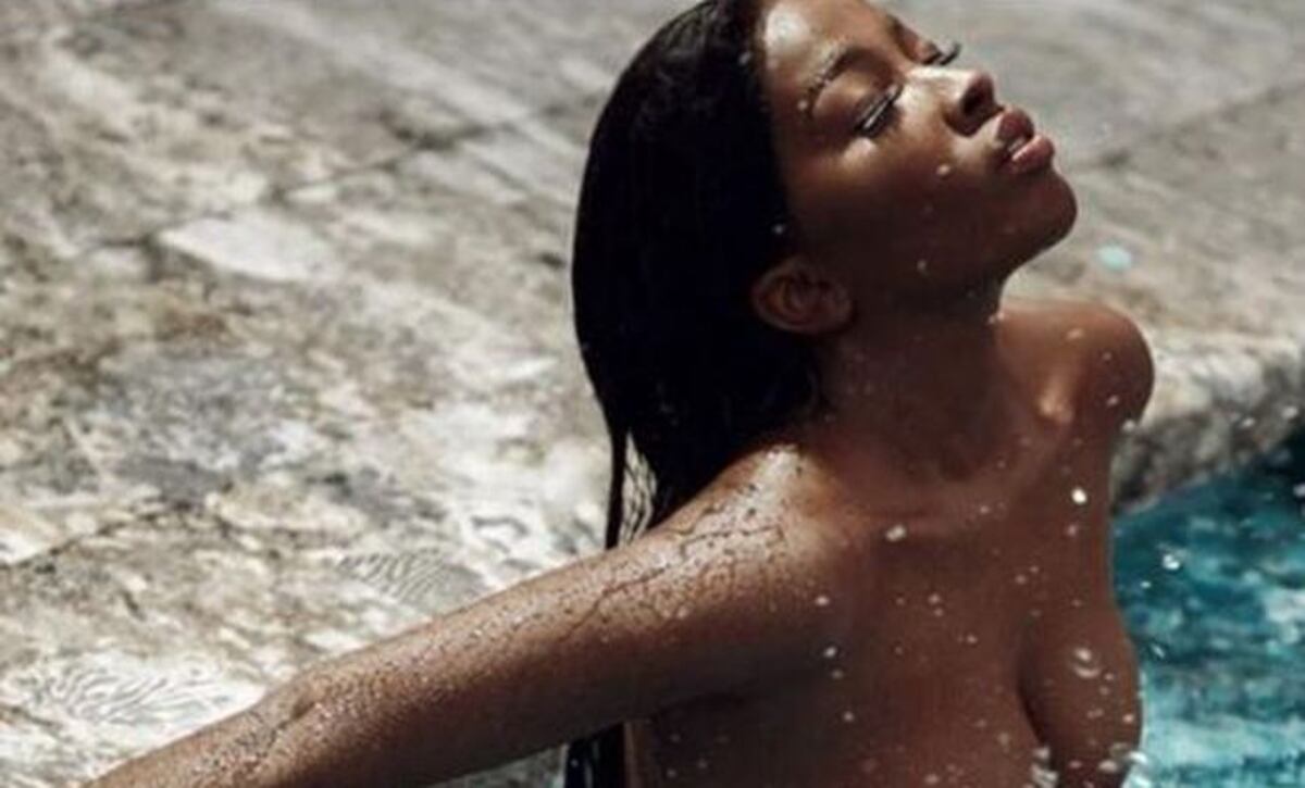 Milka de Big Brother se quita la ropa. Posa como Dios la trajo al mundo