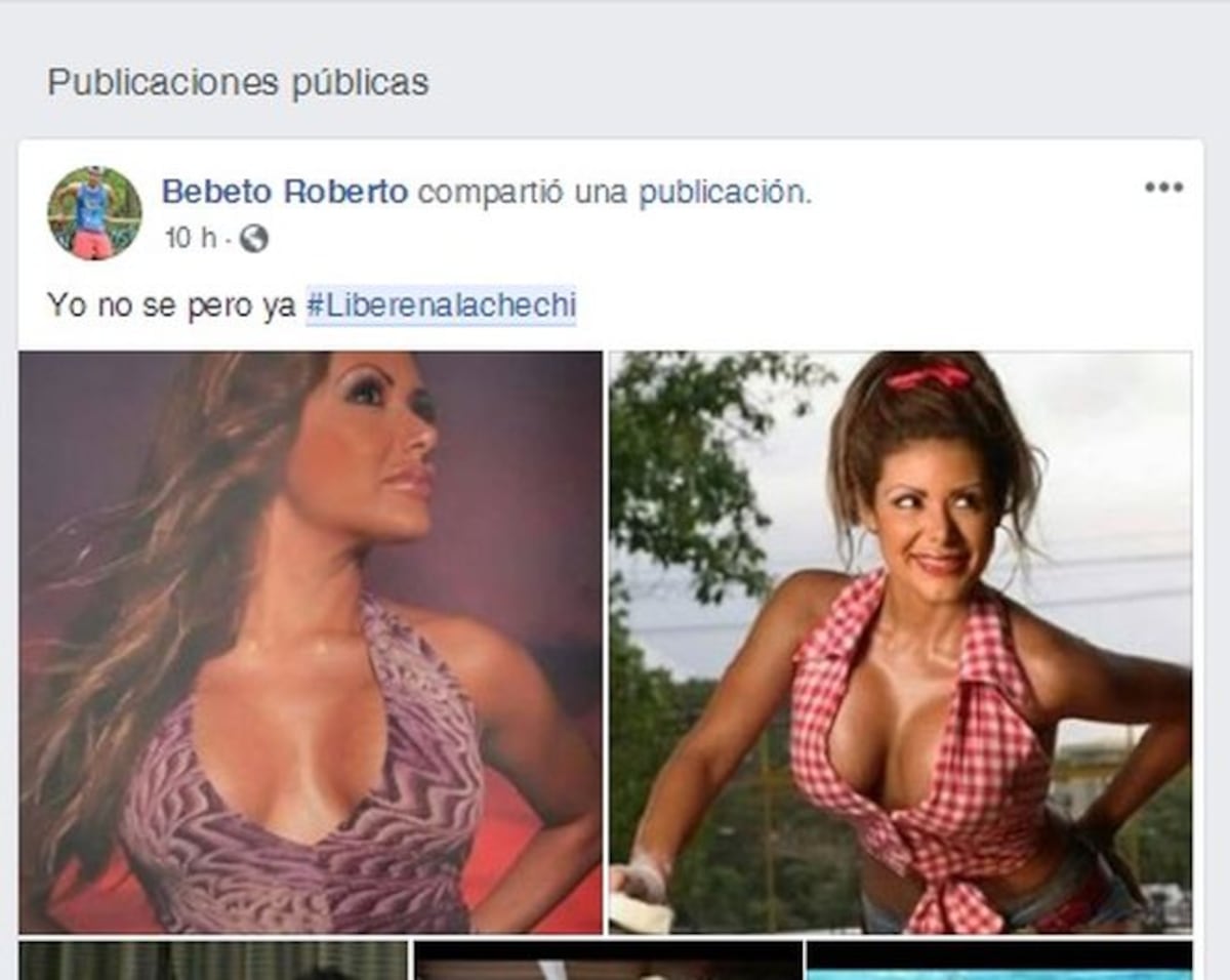 Chechi cree que un ex que es político conspira contra ella.Le clavan los 8 años+