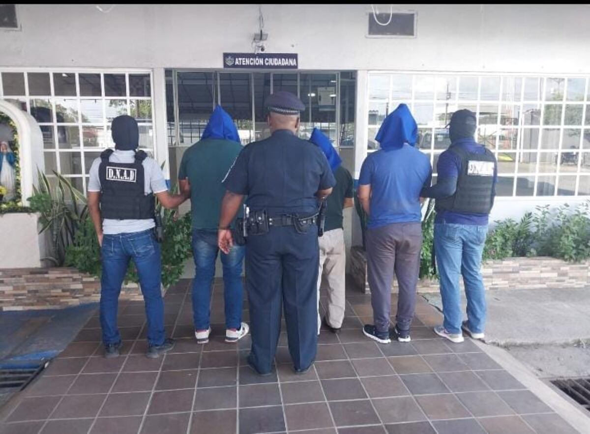 Familia de narco es capturada con droga en Veraguas. Caen padre e hijos