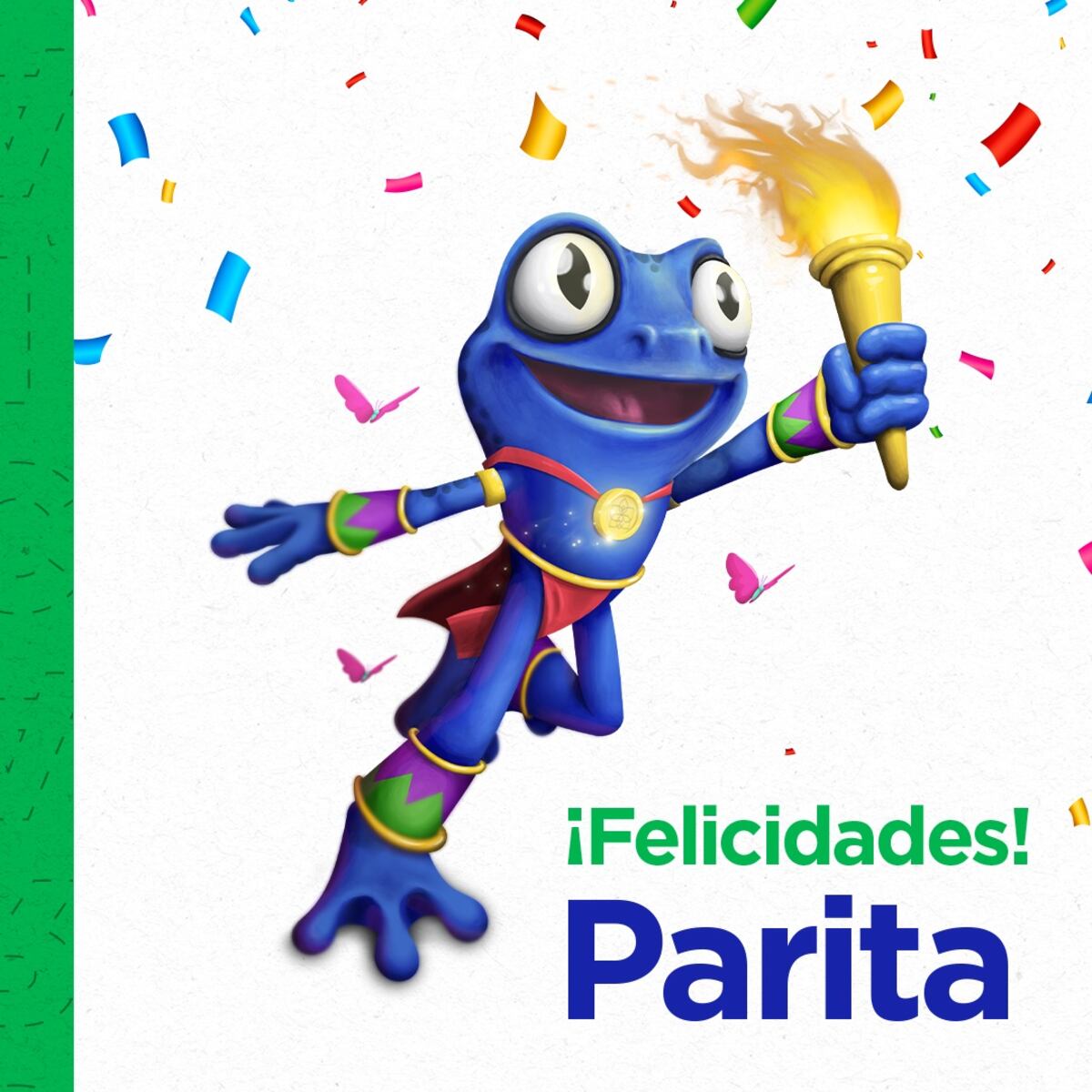 Parita será la mascota de los Juegos Centroamericanos y del Caribe Panamá 2022