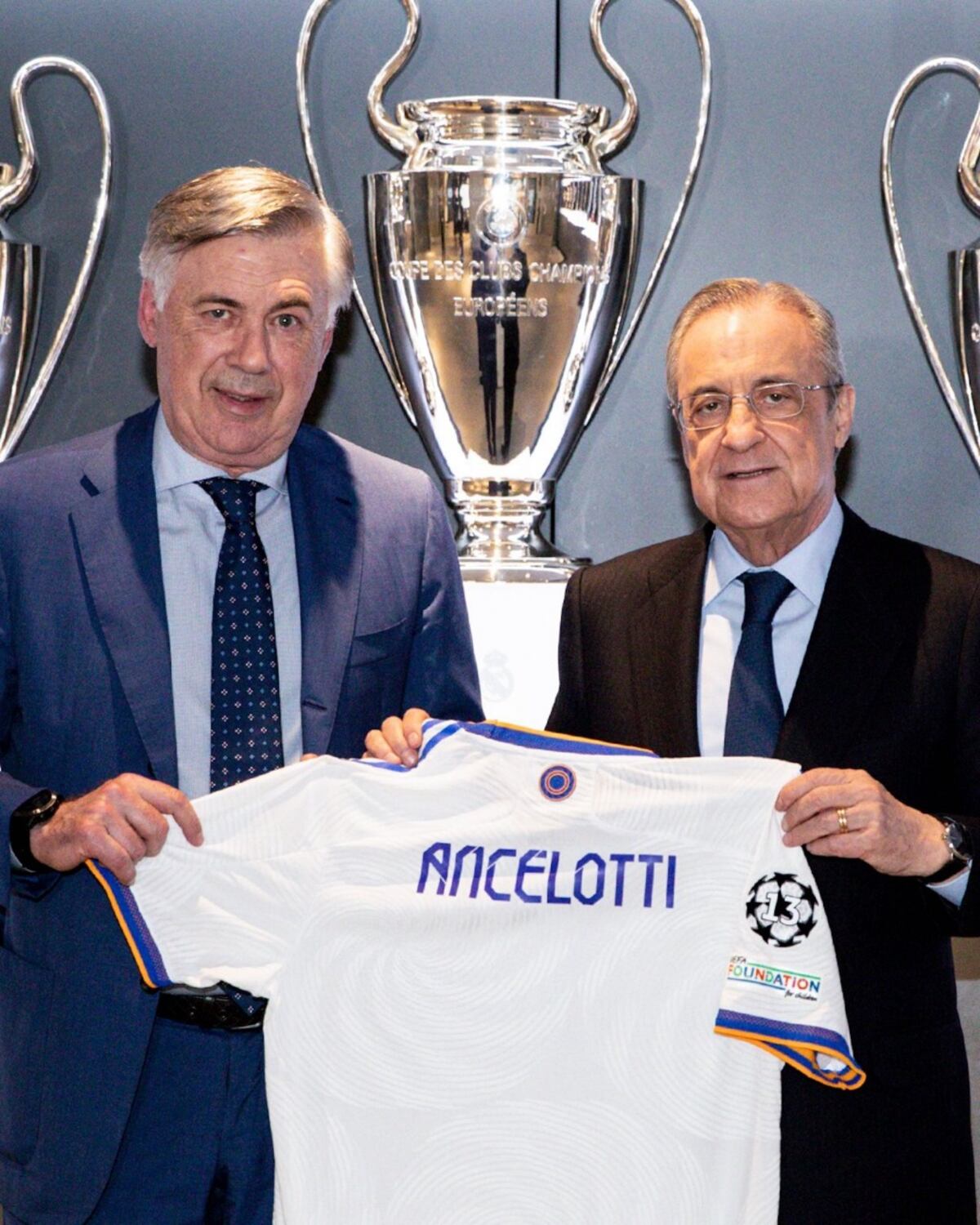 Ancelotti sale en defiende al tío ‘Floren’. Presidente de UEFA le llamó incompetente