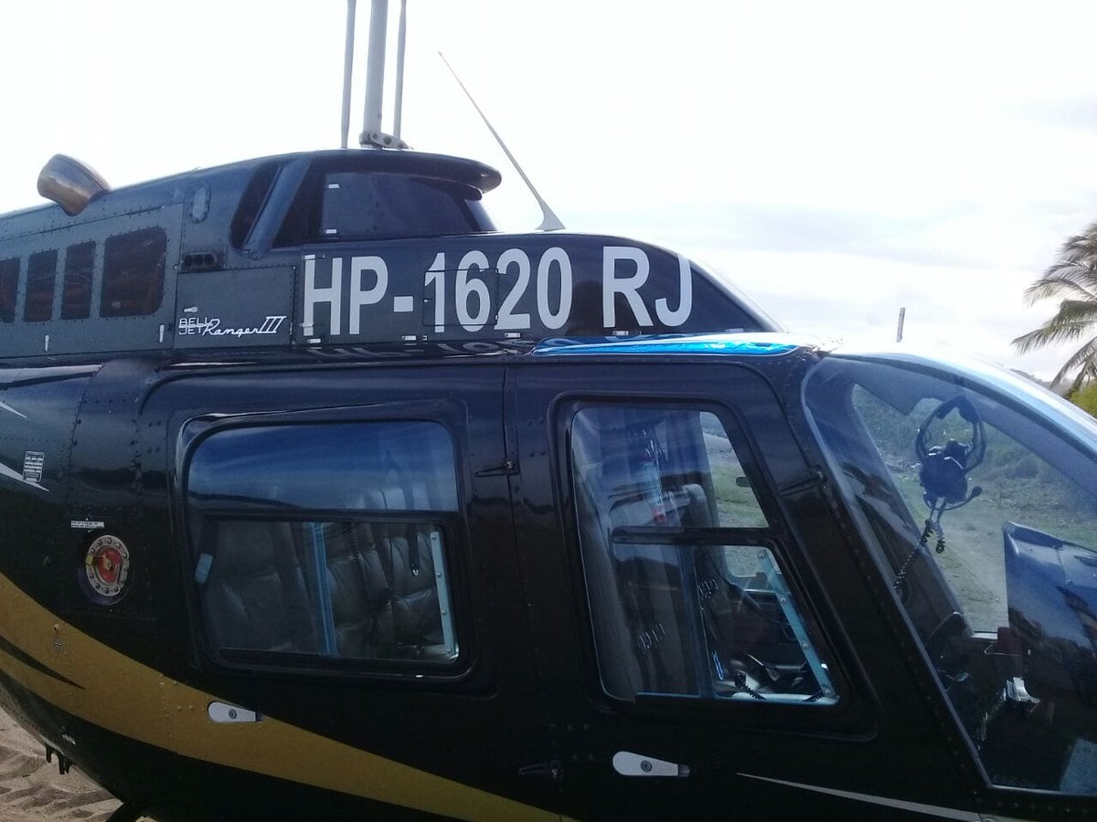 ¡Última hora! Un helicóptero aterriza de emergencia en Playa Venao
