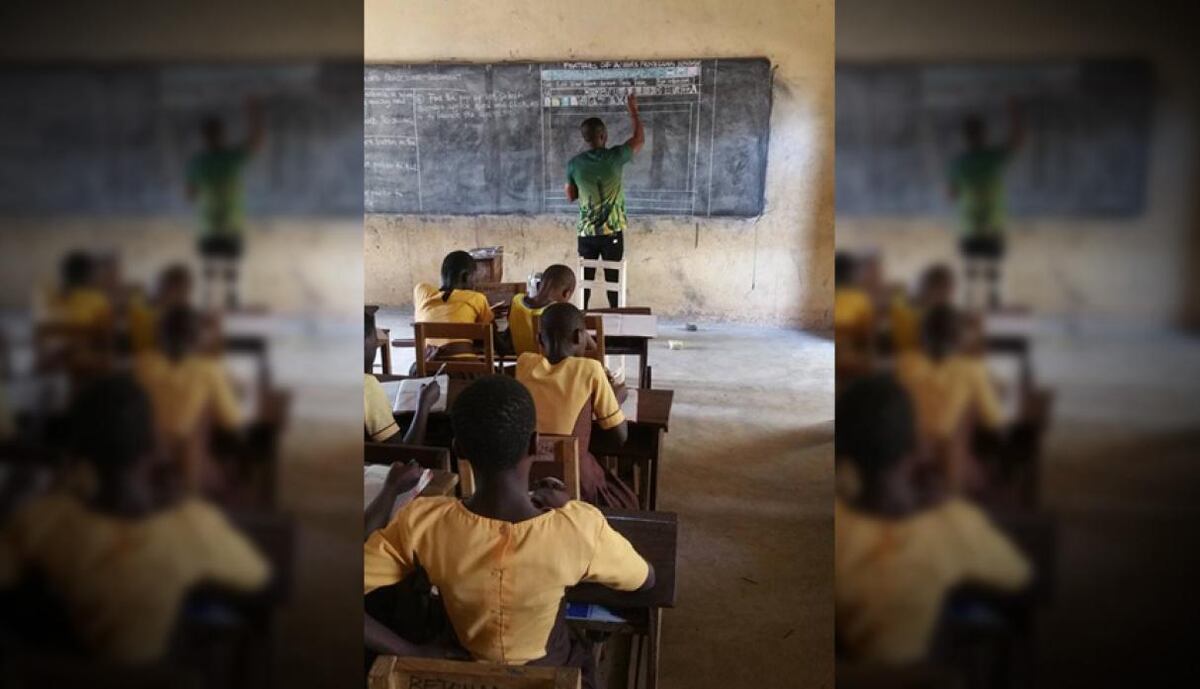 Maestro que dicta clases en condiciones precarias tuvo final feliz