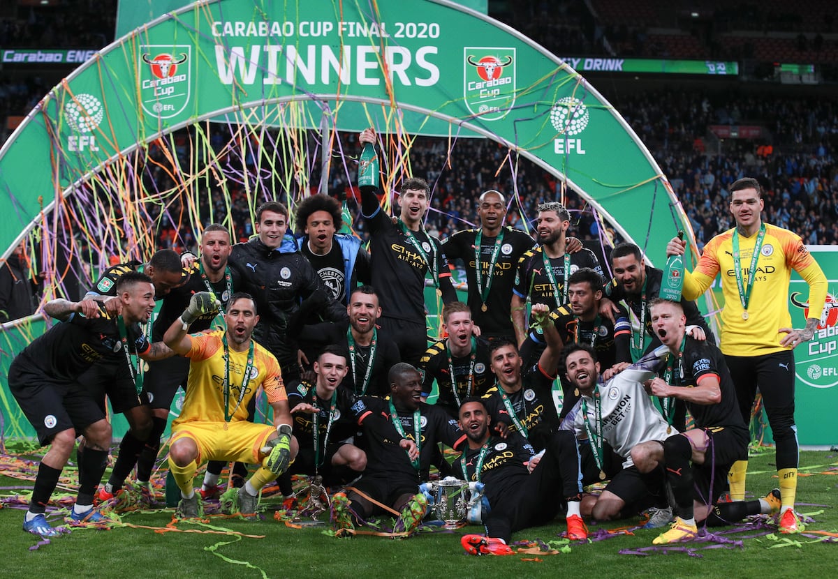 Manchester City gana la Copa de la Liga en Inglaterra