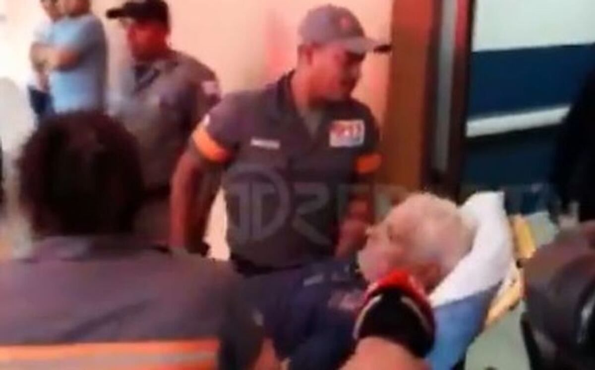 Martinelli es llevado por urgencia al Santo Tomás