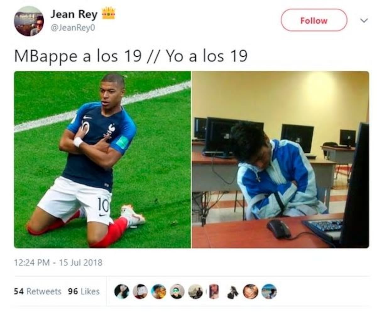 'Yo a los 19', la comparación con Kylian Mbappé que se volvió tendencia
