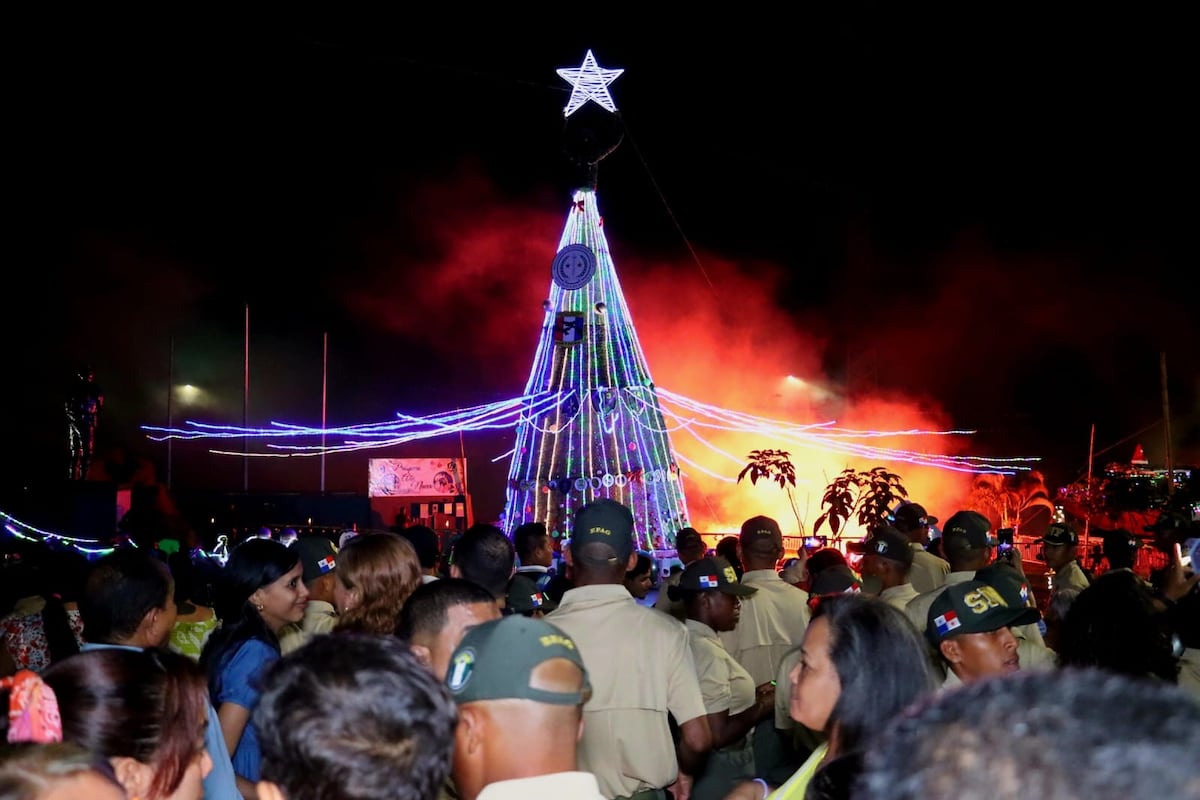 La VillaFront: luces, villancicos y una invitada que se robó la noche