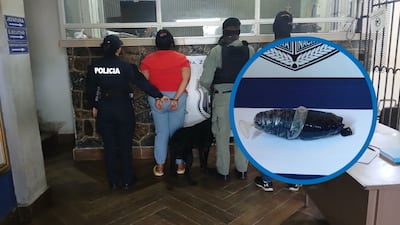 Plástico negro y un condón: así esta mujer intentó ingresar presunta droga oculta en su parte íntima al Centro Penitenciario de Las Tablas