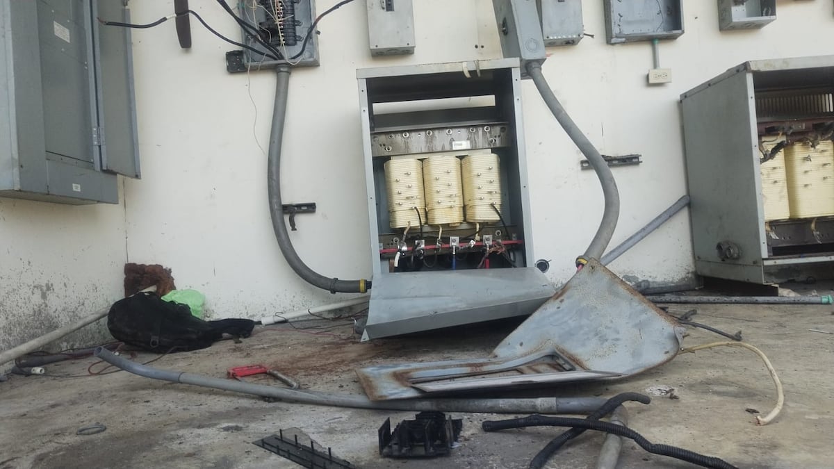 Pillados detrás de un local: dos aprehendidos por intento de sustraer cobre y aluminio en Bethania