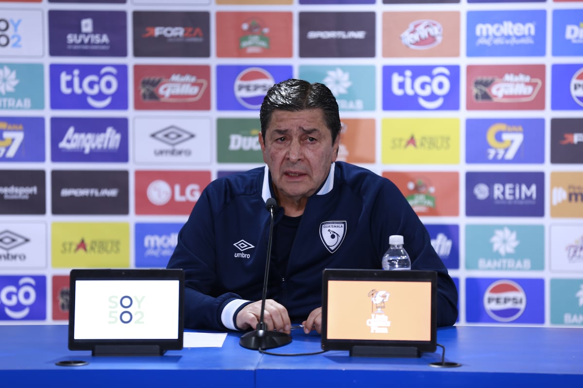 Guatemala tiene que ganar sí o sí, advierte Tena: ¡El partido contra Panamá será una guerra!