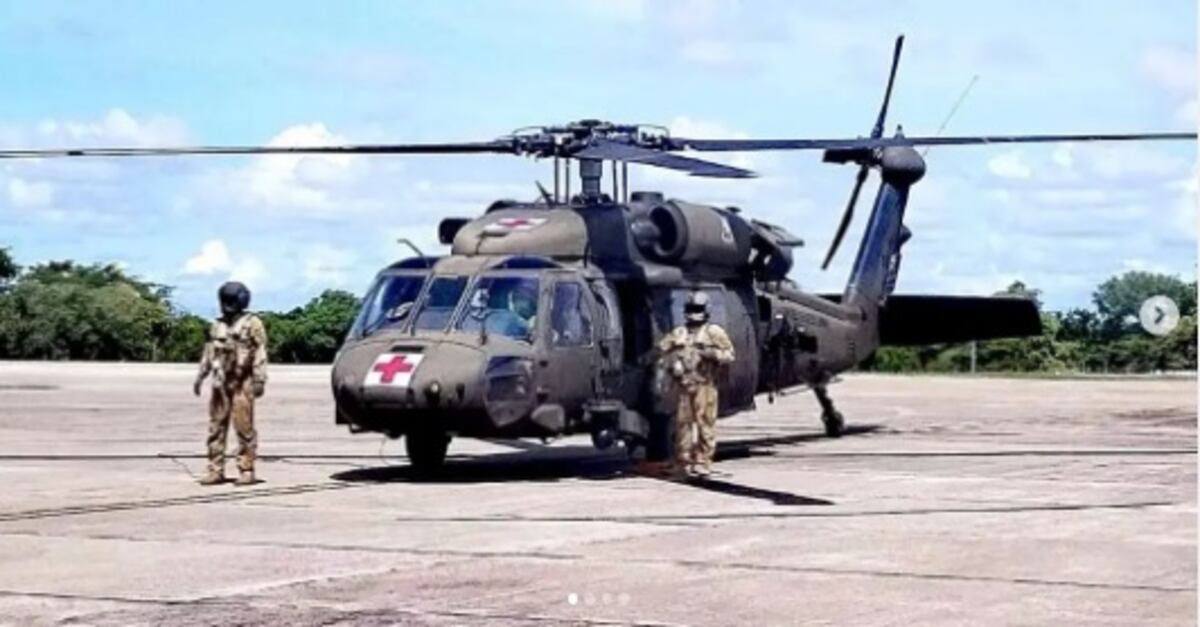 Llega ayuda internacional. Dos aeronaves del Comando Sur de los Estados Unidos se suman a la búsqueda de los tripulantes del helicóptero AN-141 