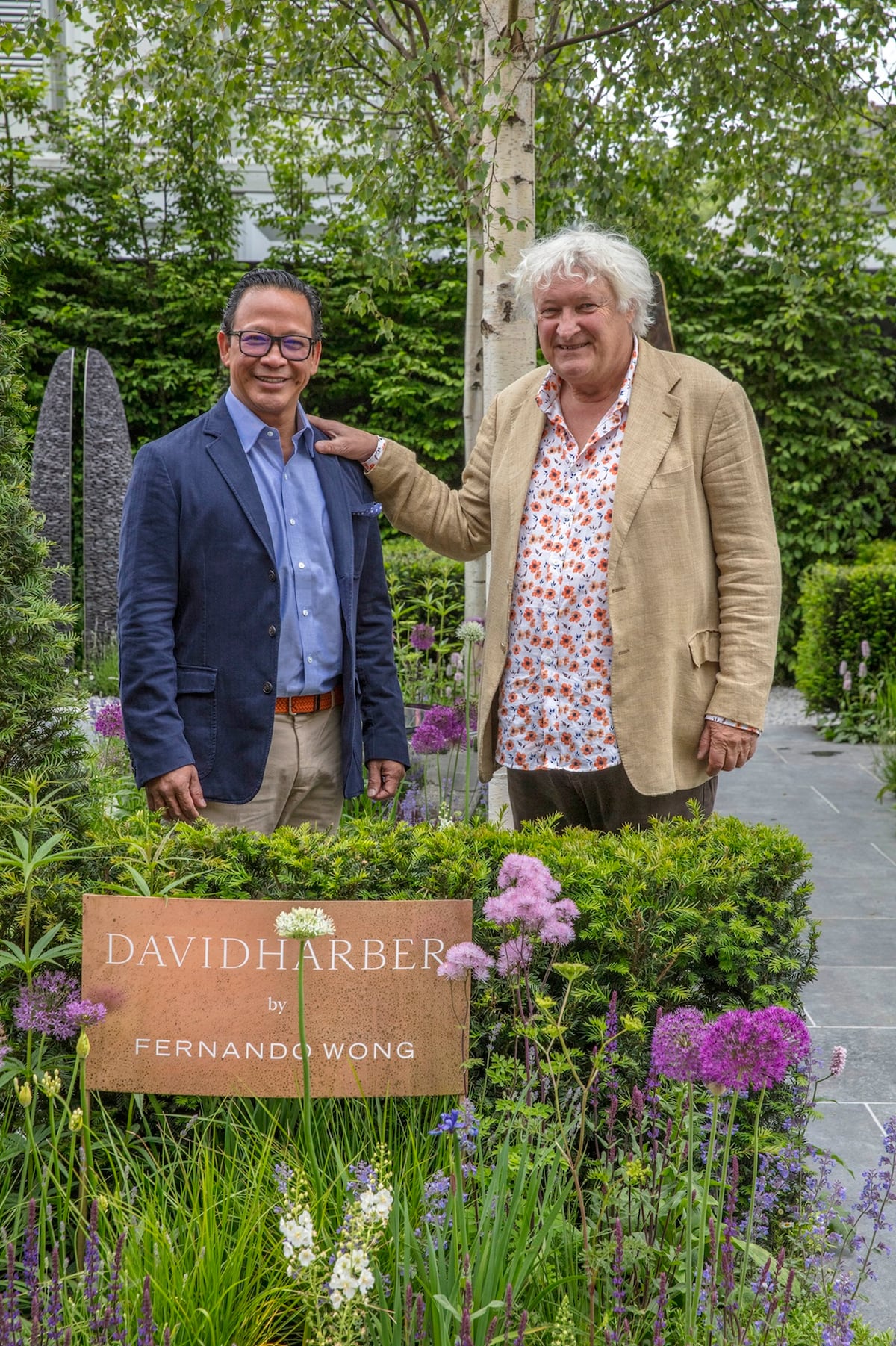 Fernando Wong recibe 5 estrellas en el Chelsea Flower Show y deja en alto a Panamá