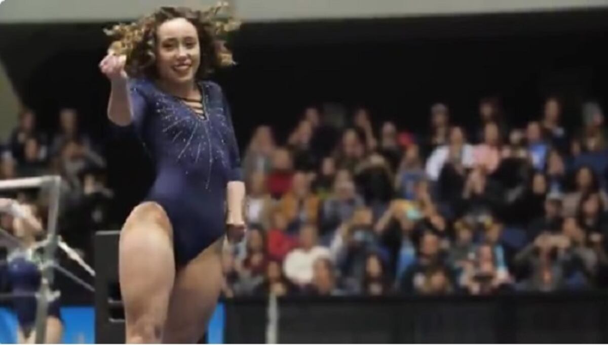 Esta rutina de gimnasia se llevó un 10 que conmovió a toda una nación: E.U.