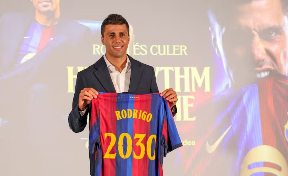 Rodri, Balón de Oro 2024, se une oficialmente al FC Barcelona hasta 2030
