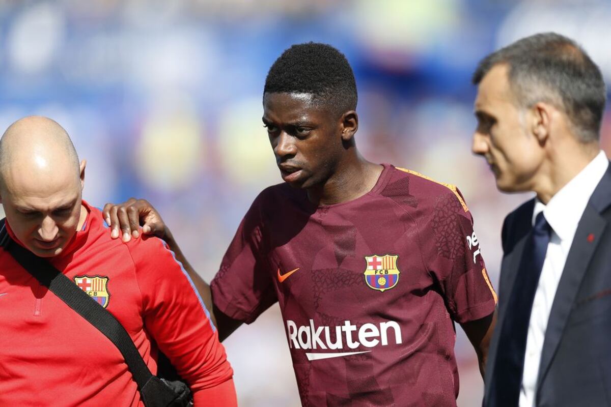Dembélé está listo para jugar con el Barça
