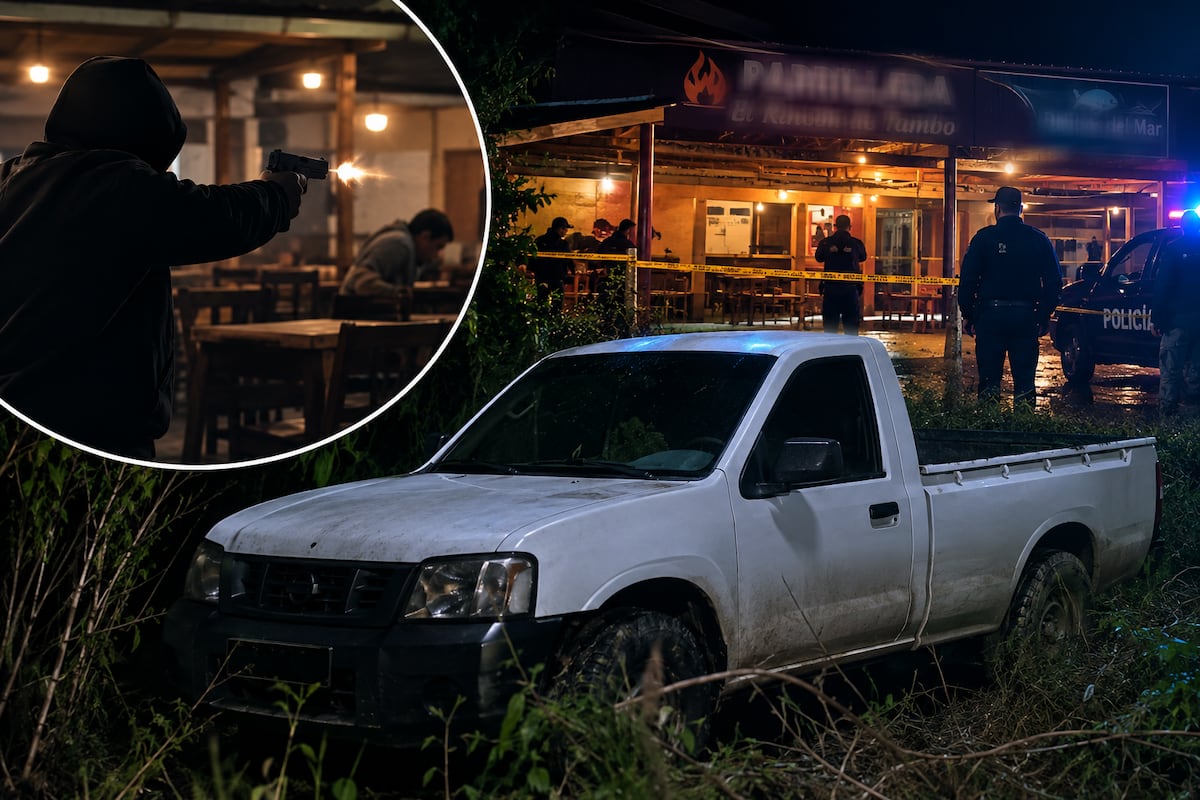 ‘Rata’ cayó a tiros mientras trabajaba como cocinero en una parrillada de Tambo: encuentran el vehículo señalado con el motor encendido