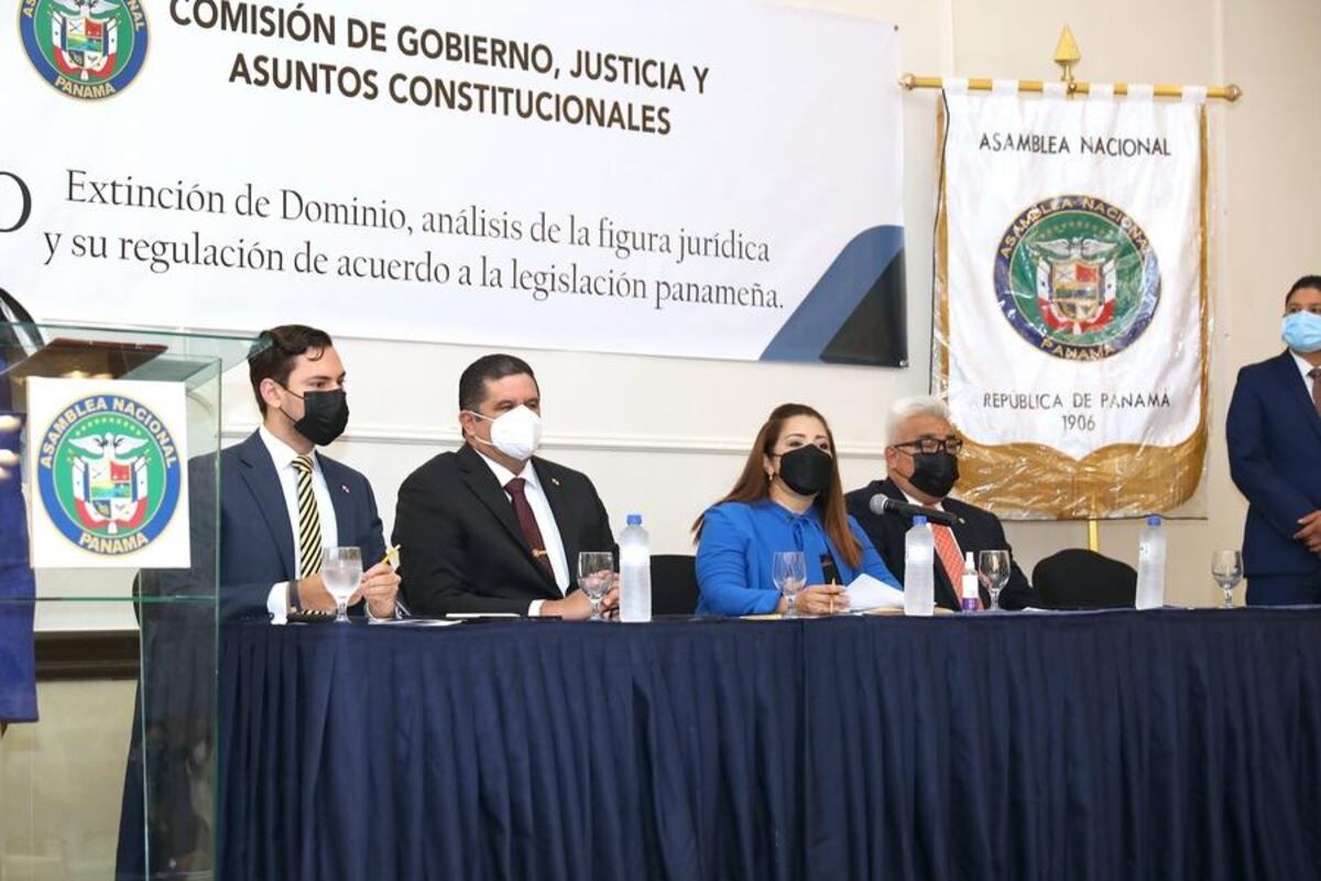 Ministro Pino: ‘Panamá no será un país de narco’. Abordan tema de Extinción de dominio