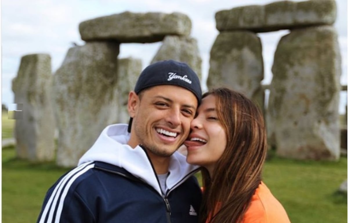 El futbolista mexicano 'Chicharito' vive el amor con australiana