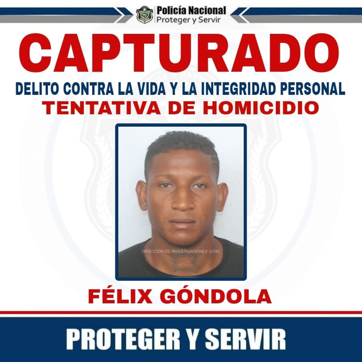 Ex futbolista panameño Félix Góndola,  uno de los más buscados, fue deportado desde los Estados Unidos