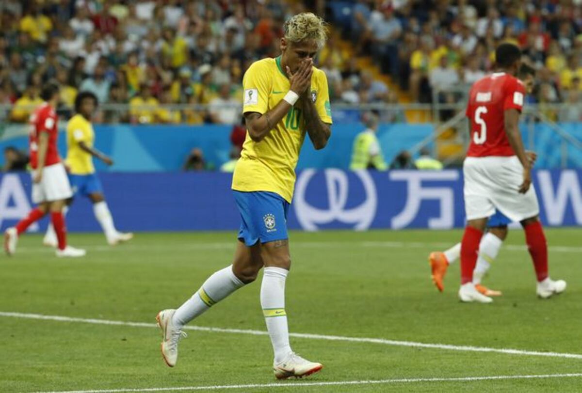 Suiza desluce el debut de Brasil en el Mundial de Rusia y le impone un empate 