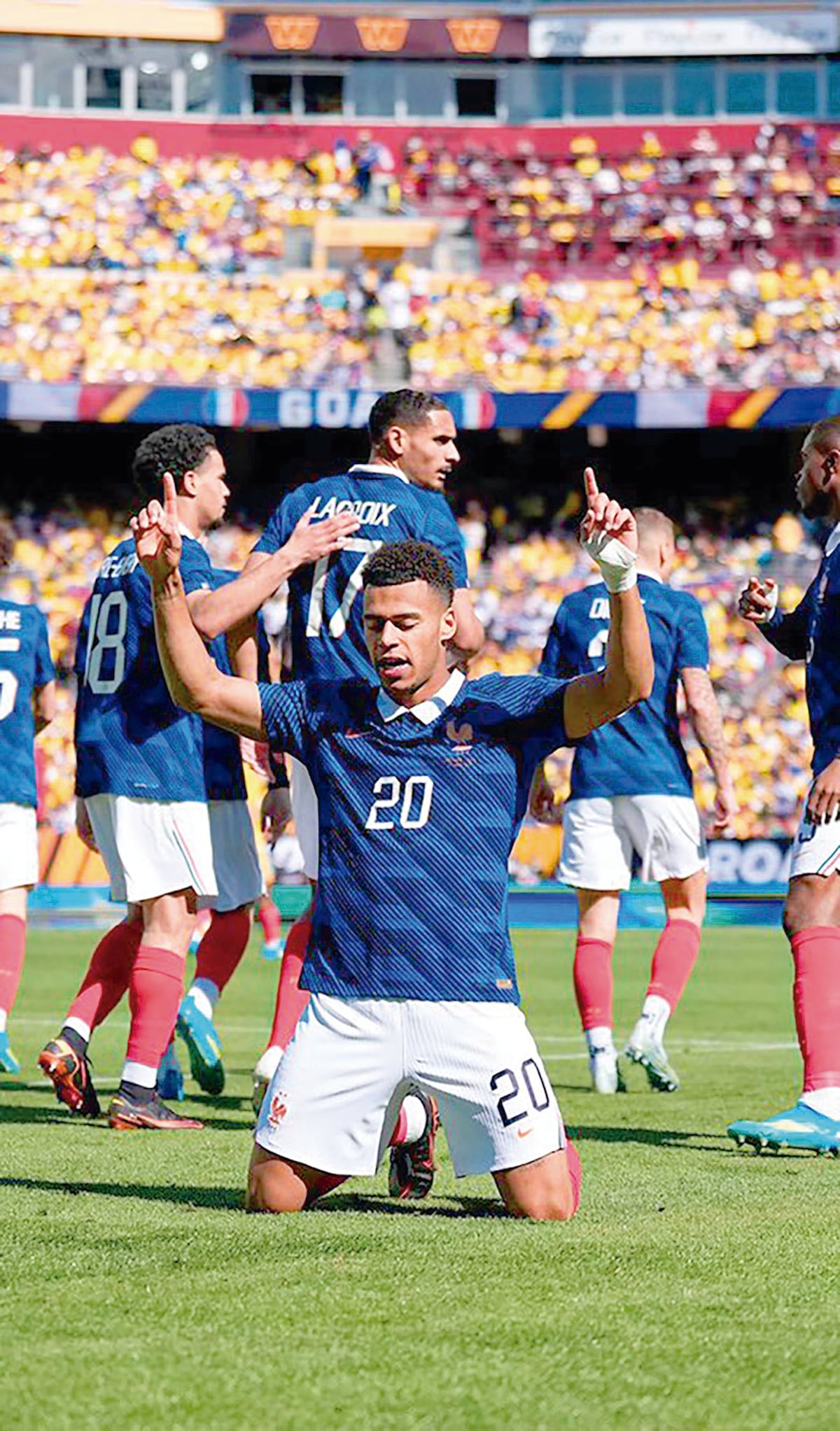 Caminando, Francia vence 3‑1 a Colombia en amistoso de preparación al Mundial 2026