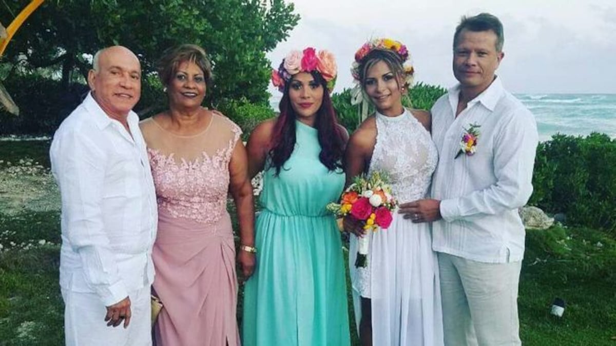 ¡El amor desafía hasta la Interpol! West Valdés se casa en Dominicana 