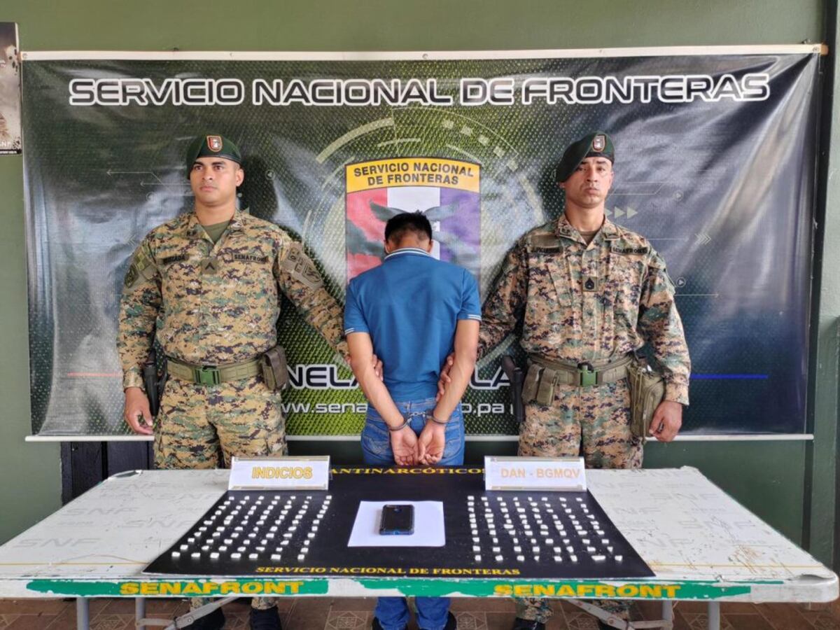 Detienen a tres personas con presunta droga en Milla 21, Bocas del Toro