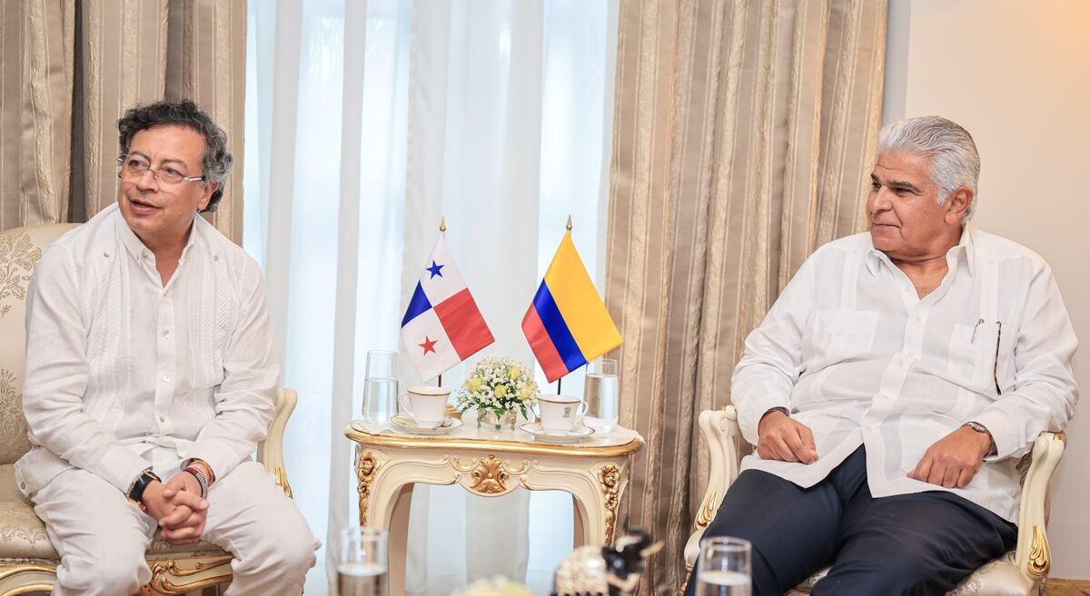 Caras serias, promesas suaves: Mulino y Petro en el Palacio de las Garzas