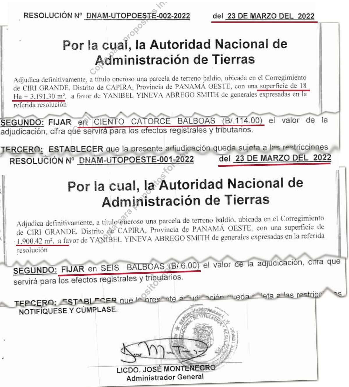 ‘La Patrona de Capira’ adquiere más tierras que logra titularlas pagando el metro a centavos 