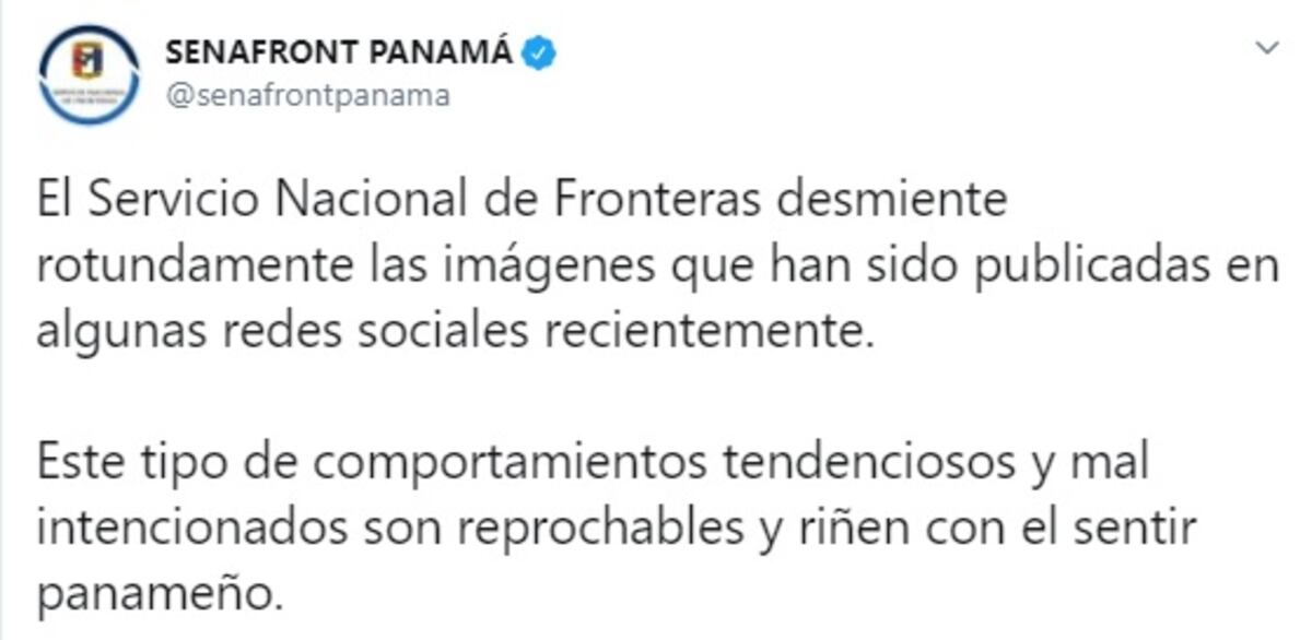 Imágenes íntimas de uniformados que filtraron en cadenas de WhatsApp no son del Senafront. La institución lo desmiente
