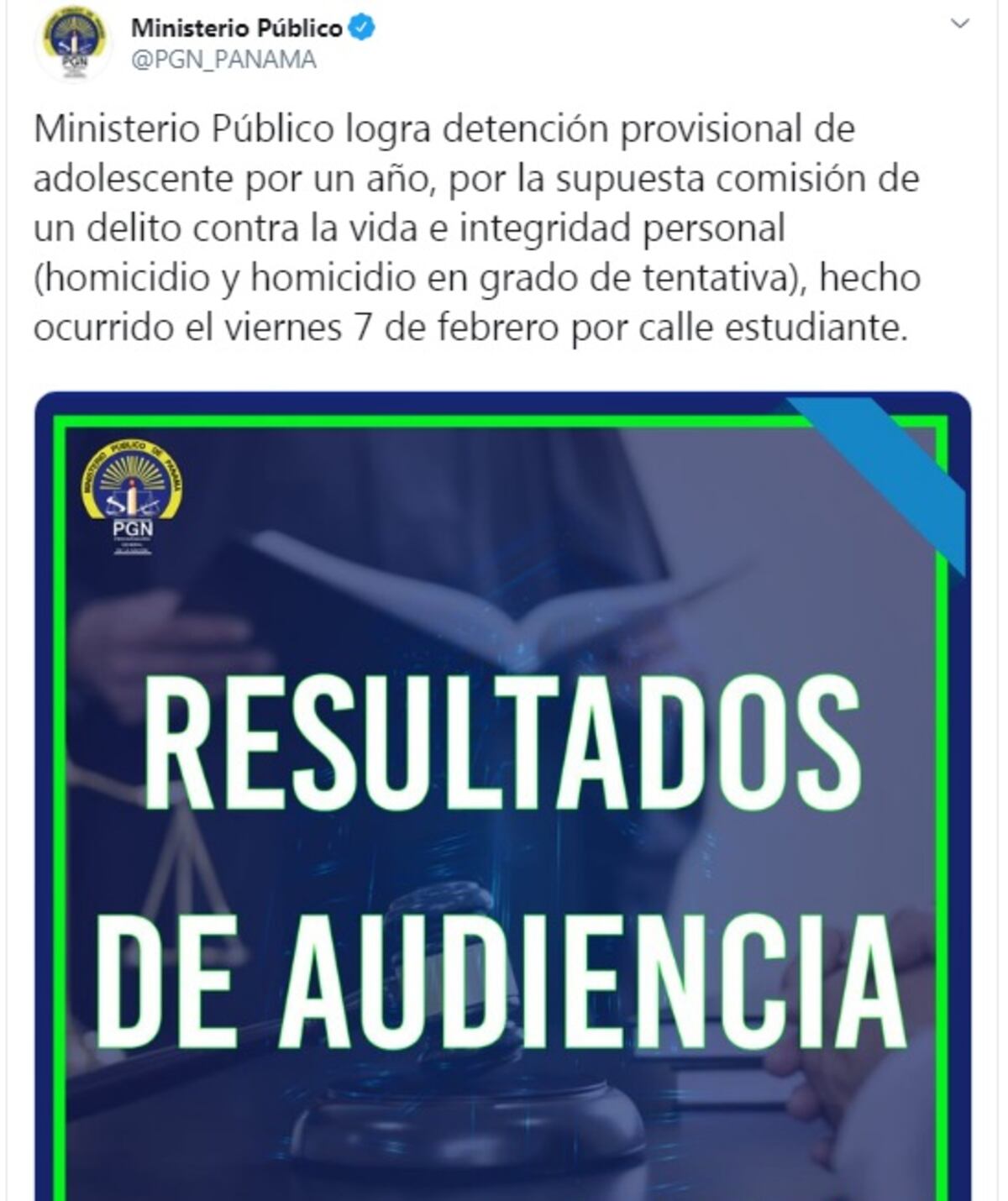 Chico de 16 años queda detenido por presunto homicidio en Santa Ana
