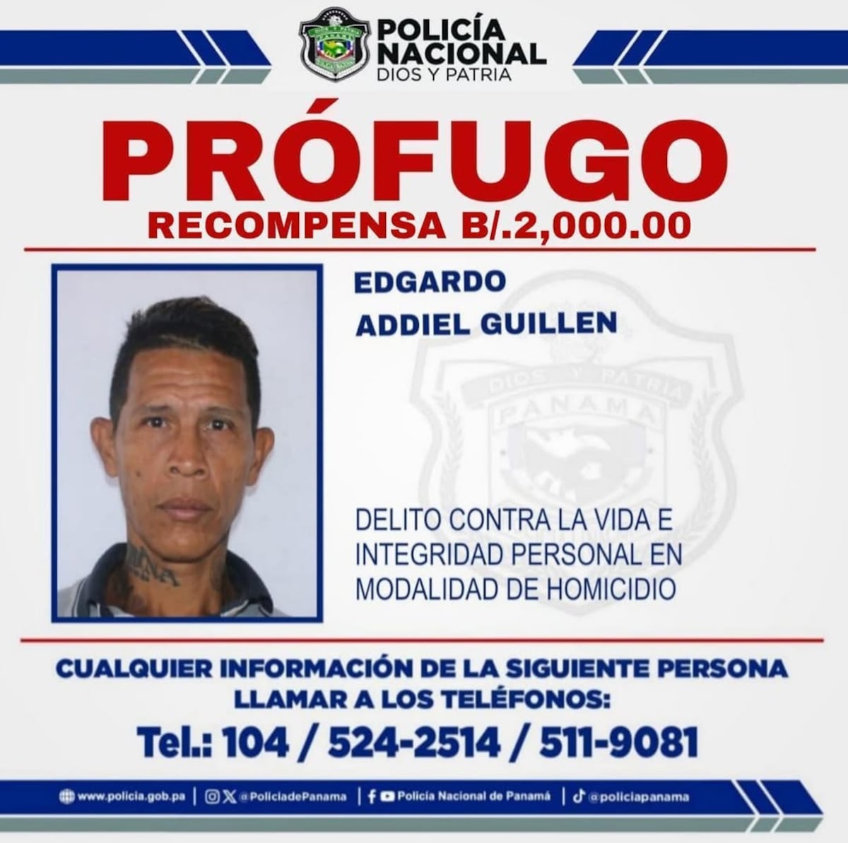 Sube el precio de los prófugos