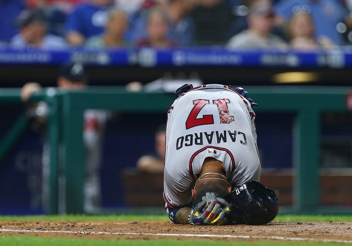 Johan Camargo sufre fractura y es enviado a lista de lesionados