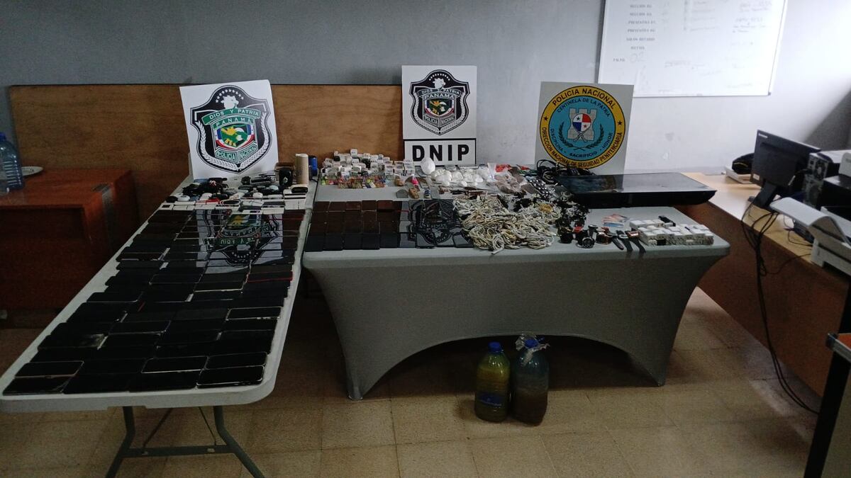 ¡Armagedón en Tinajita! Droga, celulares y más en mega requisa