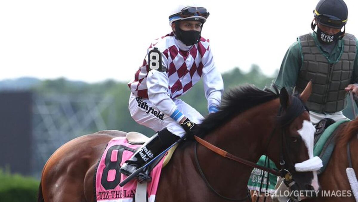 Tiz The Law gana el Belmont Stakes corrido este sábado sin público