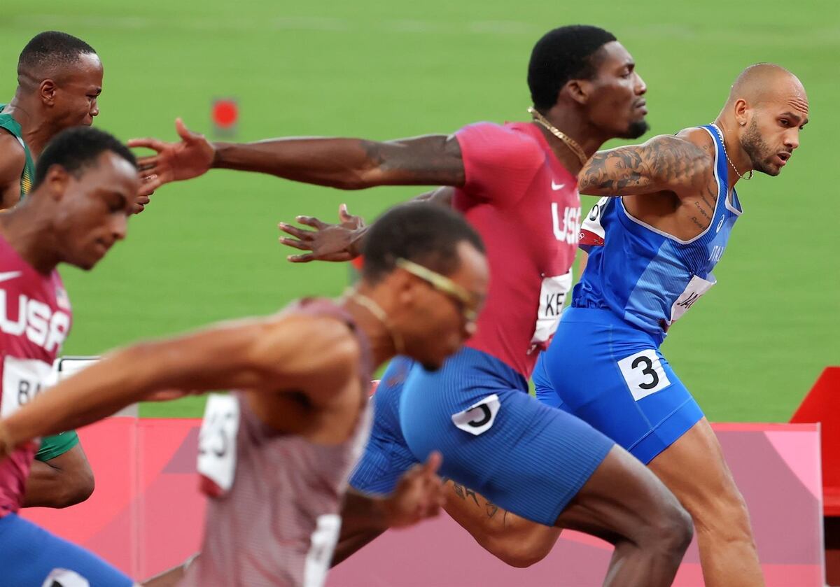 Un italiano desconocido destrona a Usain Bolt en la prueba reina de los Juegos Olímpicos