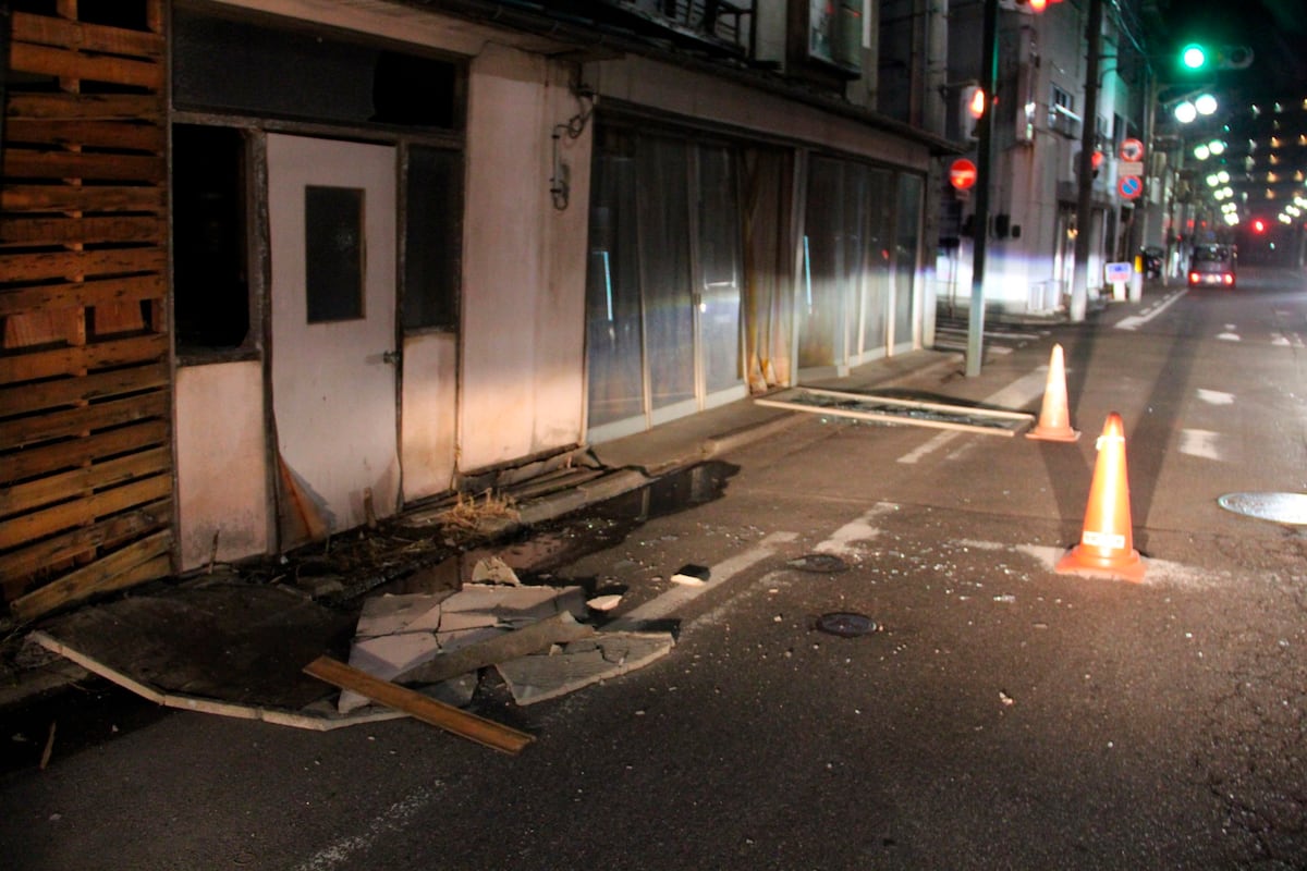 Terrible. Terremoto de 7,1 grados sacude la costa de Fukushima en Japón