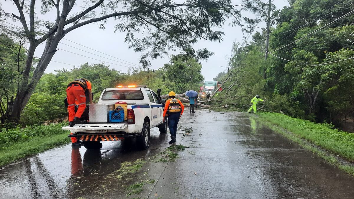 Se mantiene aviso de vigilancia por la tormenta tropical Franklin; reportan al menos 30 casas afectadas en el sector este