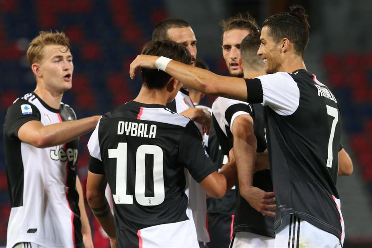 Dybala, Cristiano e Higuaín fortalecen el liderato del Juventus