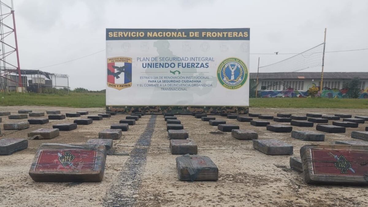 En medio de la pandemia. Senafront logró decomisar 98 paquetes con presunta sustancia ilícita