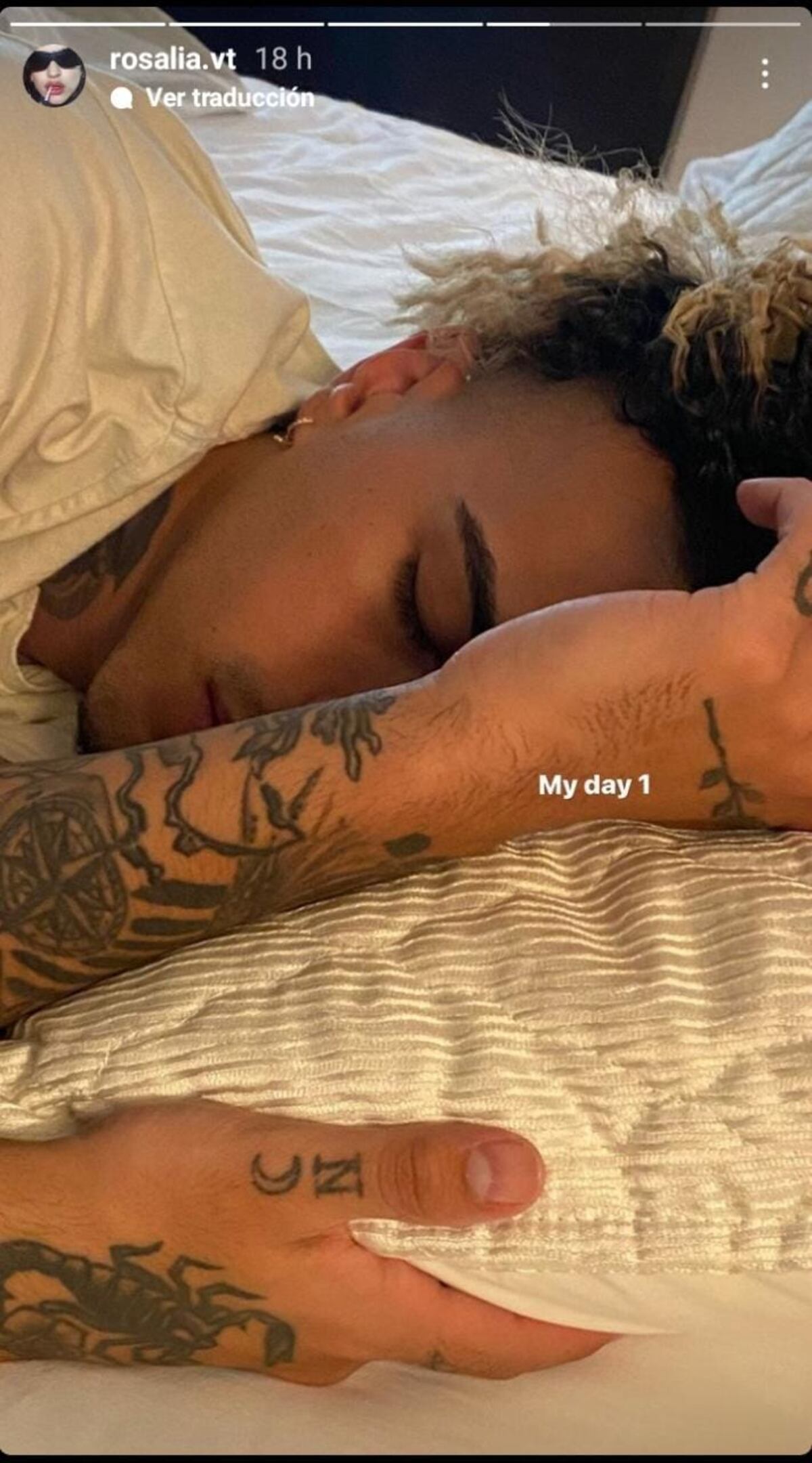 La Rosalía confirma ‘juju’ con Rauw Alejandro +Fotos