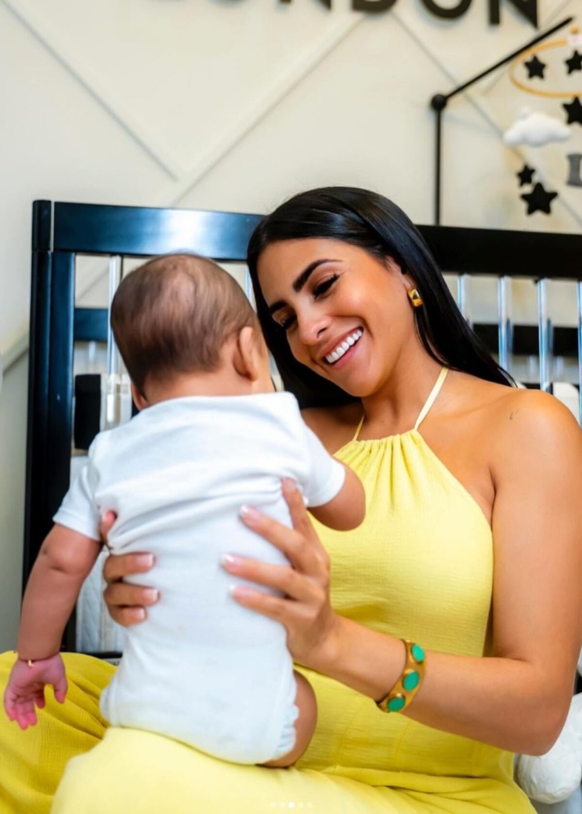 Jacky Guzmán abre cuenta de ahorros de 3 mil dólares para su hijo London Alessandro en su cumplemes