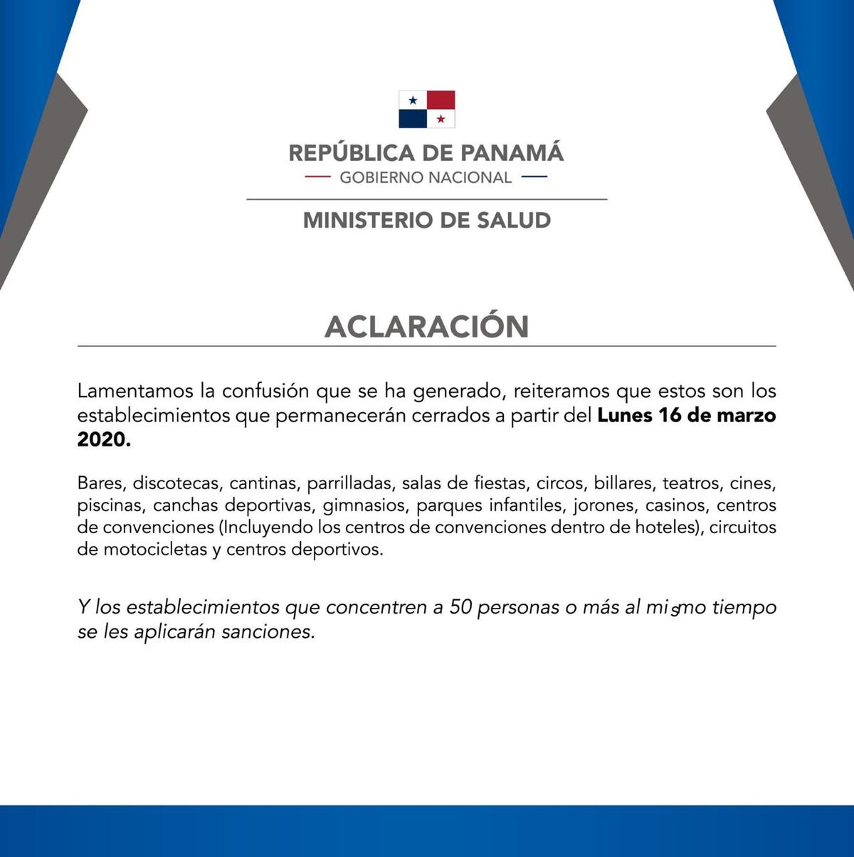 Aclaran. Lo que cerrarán desde este lunes son cines, discotecas, casinos, bares, gimnasios y jorones