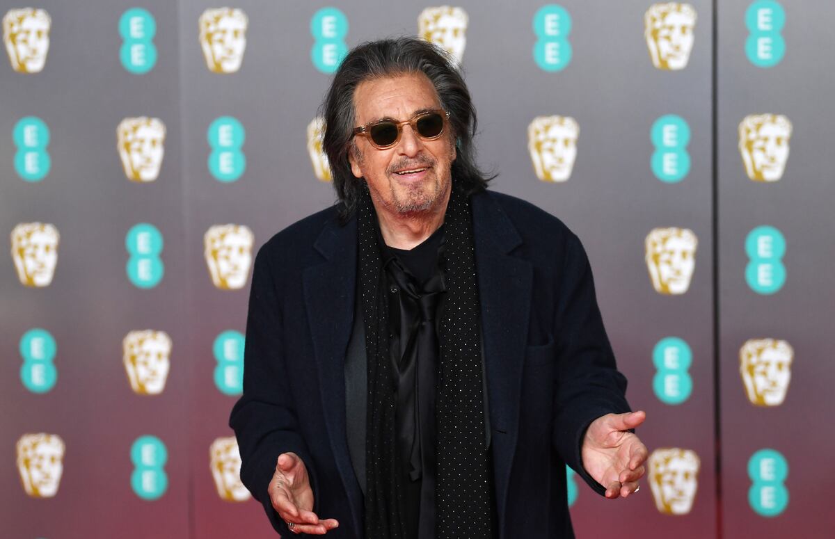 Al Pacino, padre por cuarta vez a sus 83 años. Lo tuvo con mujer de 29 años, quien es 54 años menor que él 