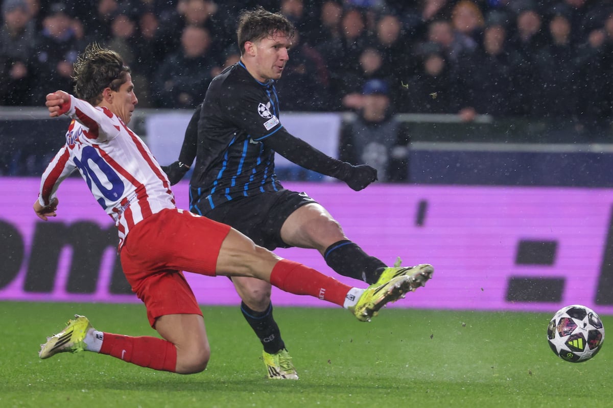 ¡Un empate épico! Brujas 3-3 Atlético de Madrid: El gol de Tzolis al final