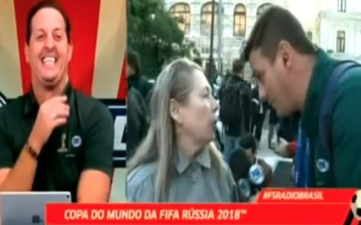 Rusa entró en colapso al adivinar la nacionalidad de este periodista deportivo