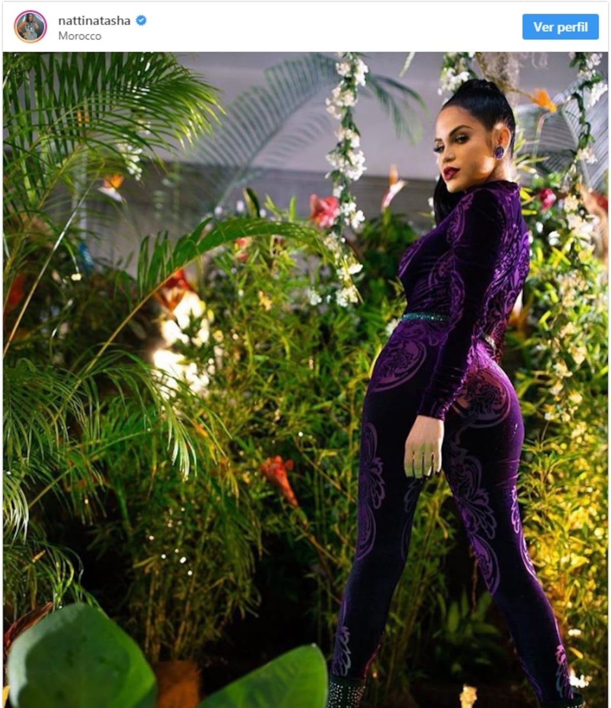 Natti Natasha sorprende a sus seguidores con fotos sexis 